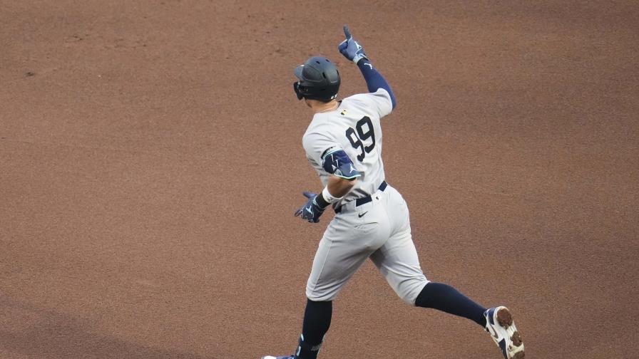 Judge iguala a Ruth con 321 jonrones en primeros 1.000 juegos con Yankees en victoria ante Piratas Judge iguala a Ruth con 321 jonrones en primeros 1.000 juegos con Yankees en victoria ante Piratas