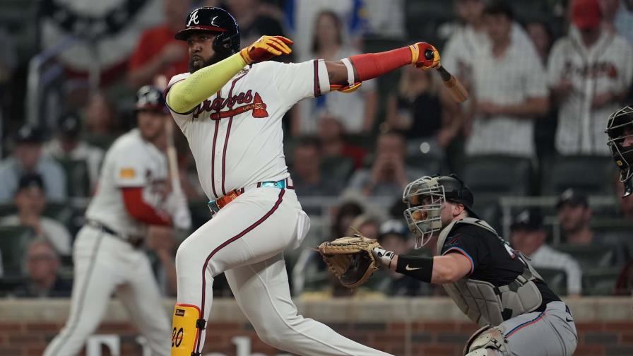 Video | Marcell Ozuna se va para la calle y los Bravos logran su primer triunfo