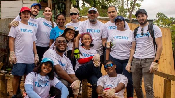 Porsche y Techo se unen nuevamente para construir viviendas en Los Alcarrizos, Santo Domingo