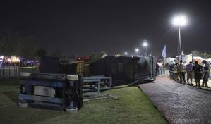 Tragedia en el festival Axe Ceremonia: dos muertos tras el colapso de una estructura metálica