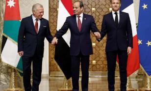 Desde El Cairo, Macron respalda el plan árabe para Gaza