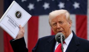 "No entren en pánico": el mensaje de Trump tras la caída de la bolsa de valores