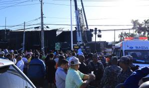 Rubby Pérez se puso a cantar debajo de los escombros para alertar que está vivo