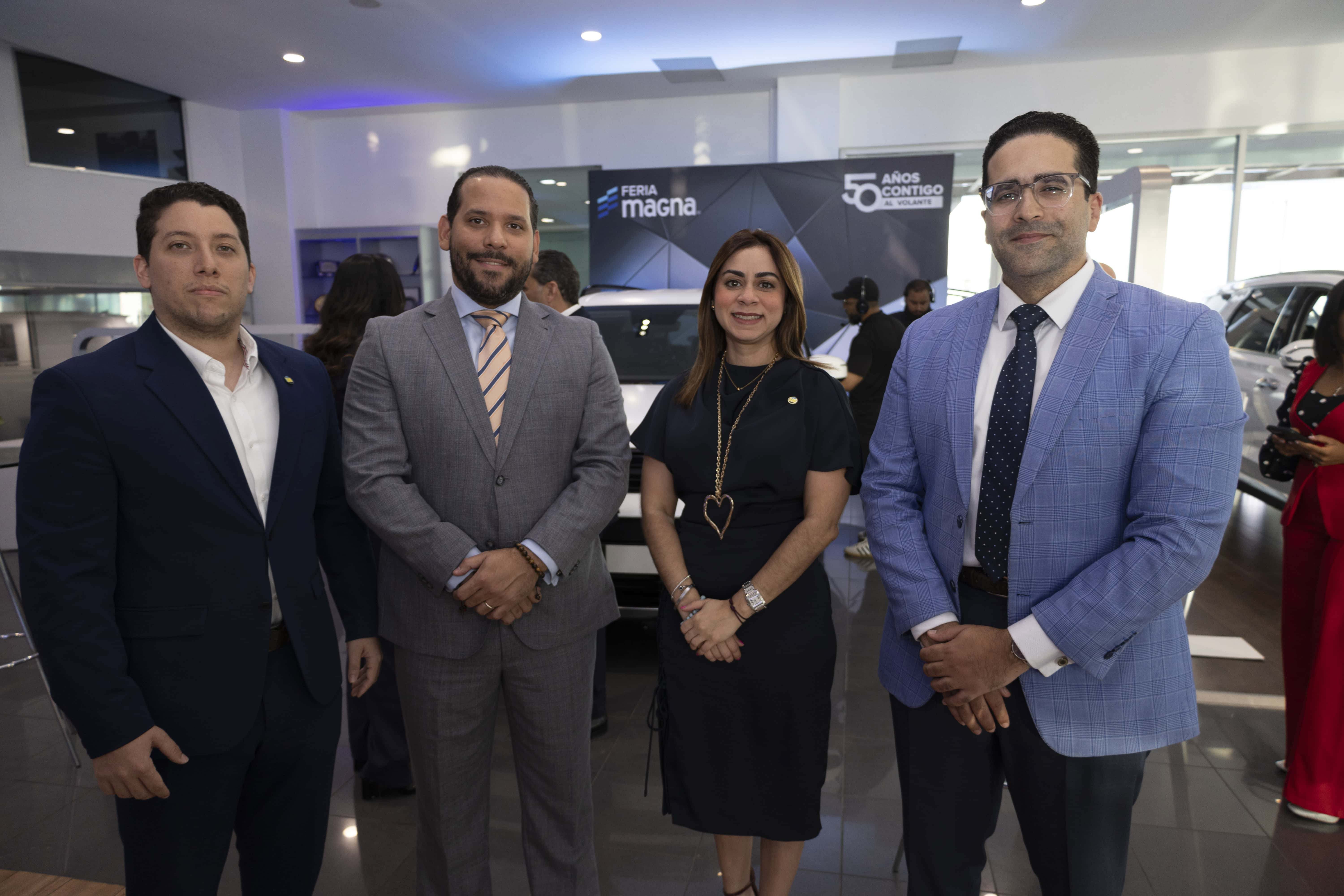 Maurizio Frigati, Juan Frías, Valerie Valette y Marcos Medrano. <br>
