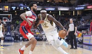 Pascal Siakam logra 24 puntos y 10 rebotes para que Pacers hilen 5to triunfo ante Wizards