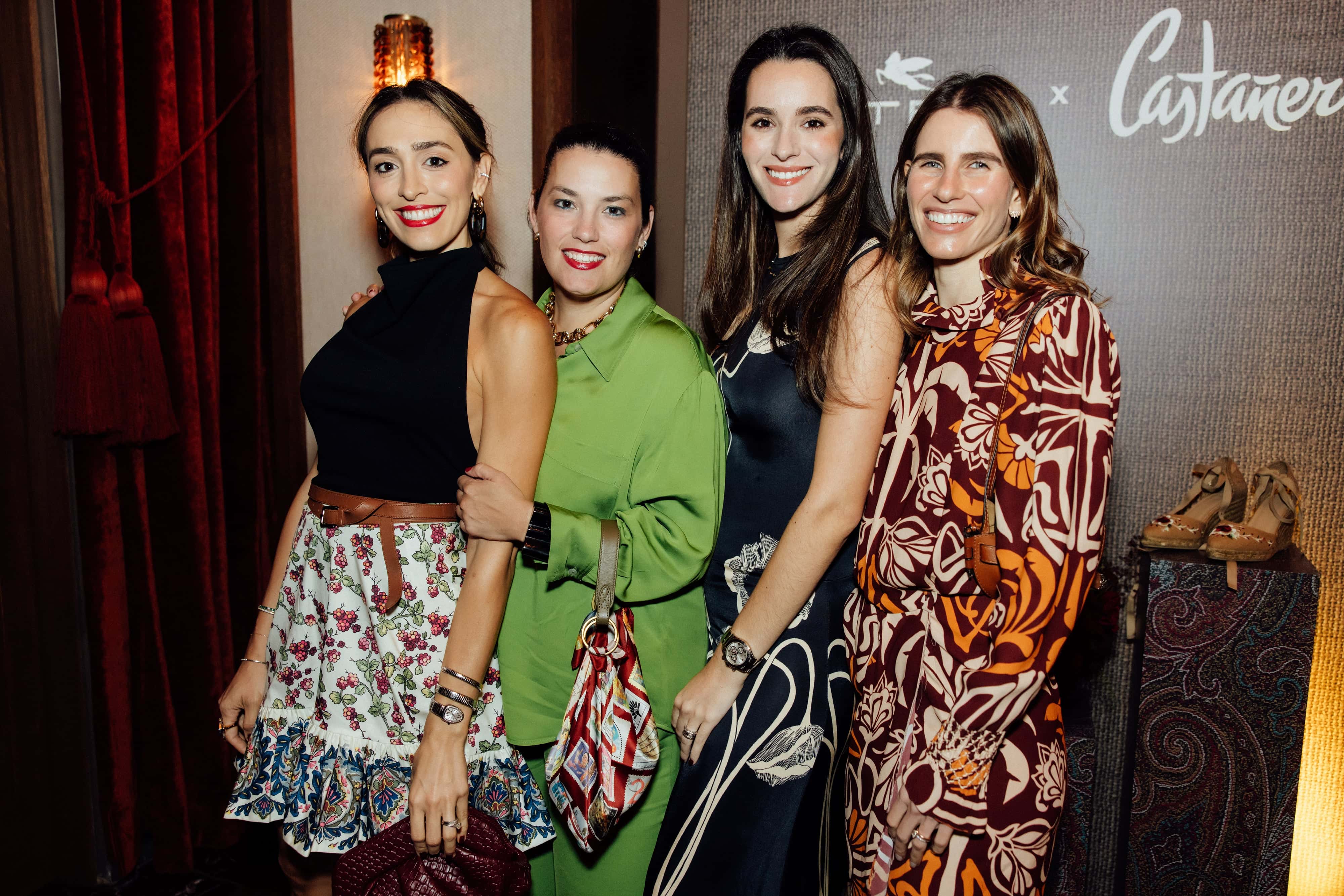 Rebeca Yunen, Cristina Bocaranda, Isabela Velutini y Alessia Zanetti.