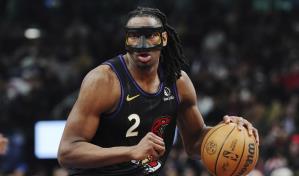 Mogbo logra el primer triple-doble de un novato en la NBA esta temporada y Raptors vencen a Hornets