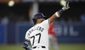 Caballero conecta su primer grand slam y Rays superan 5-4 a Angelinos; Caminero de 4-0