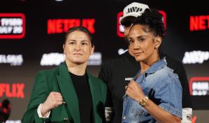 Taylor y Serrano encabezarán la primera cartelera femenina en el Madison Square Garden Taylor y Serrano encabezarán la primera cartelera femenina en el Madison Square Garden