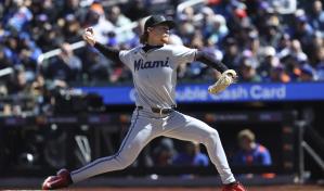 Max Meyer coquetea con un juego sin hit y Marlins vencen 5-0 a Mets; Juan Soto se va en blanco