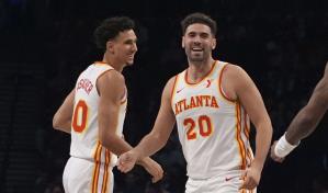 Risacher anota 38 puntos, su máximo de la temporada, y Hawks vencen a Nets
