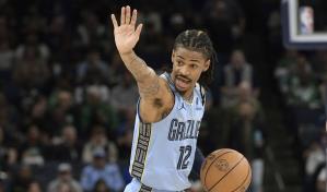 Morant cambia celebración de triples a lanzar falsa granada tras multas y advertencias de la liga