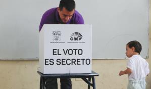 Con el 12 % escrutado, Daniel Noboa lidera con el 57 % de los votos