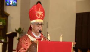Arzobispo Héctor Rodríguez: “Jesús se solidariza hoy con los que sufren la tragedia”