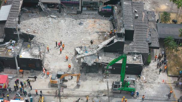 Siete pacientes en recuperación y cinco en estado delicado tras colapso del techo del Jet Set