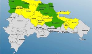 COE mantiene 17 provincias en alerta por lluvias y reporta 476 viviendas afectadas