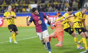 Barcelona a semifinales de la Champions, a pesar de un triplete de  Borussia Guirassy