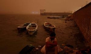 Más de 3,700 personas atendidas por problemas respiratorios tras tormenta de arena en Irak