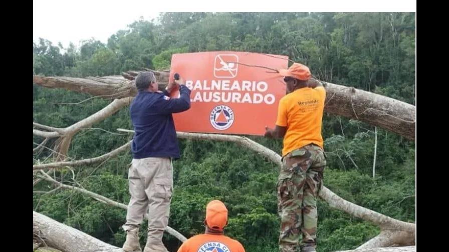 Defensa Civil clausura nueve balnearios en La Altagracia durante operativo de Semana Santa