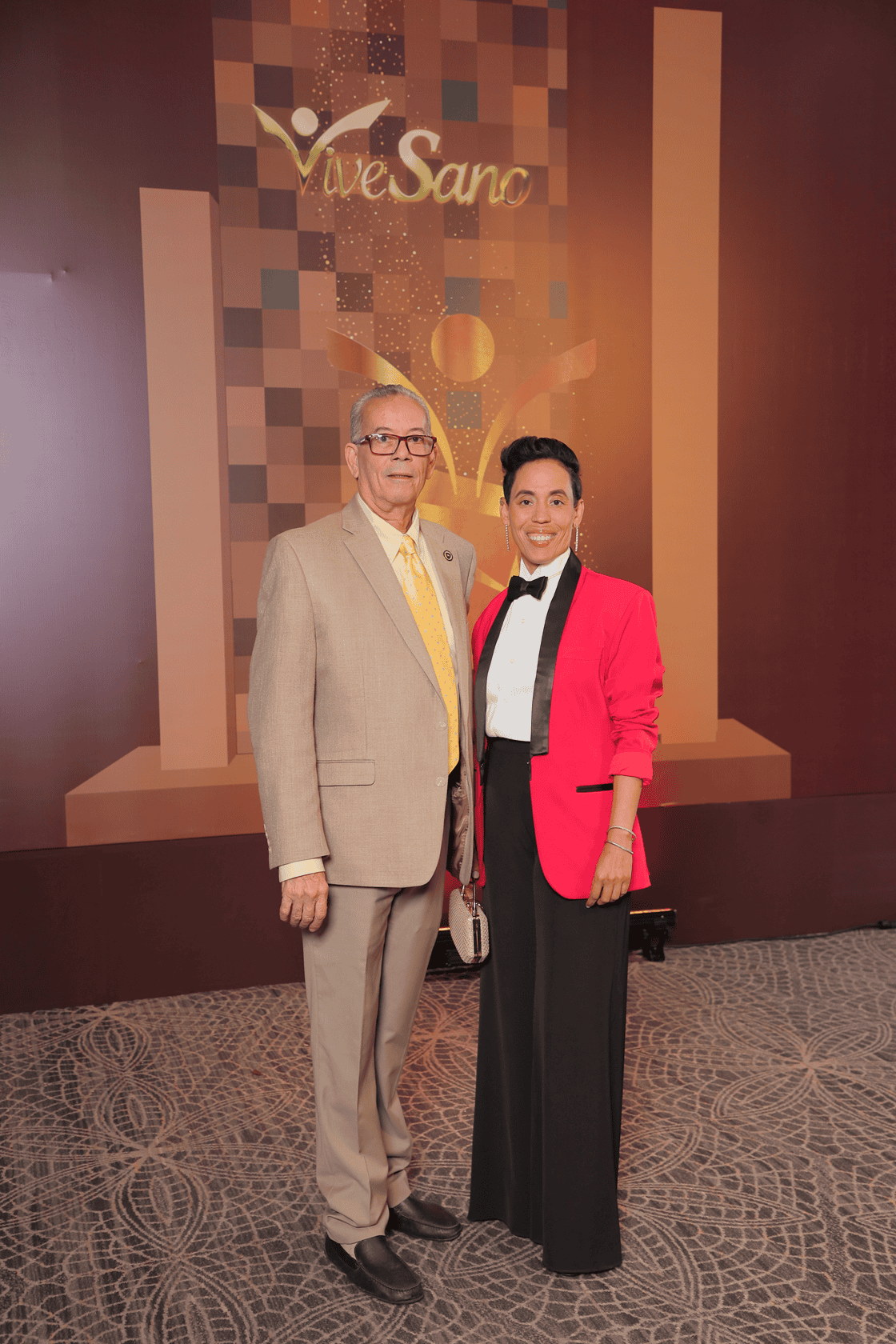 Rafael Lamarche y Marcia Castillo.