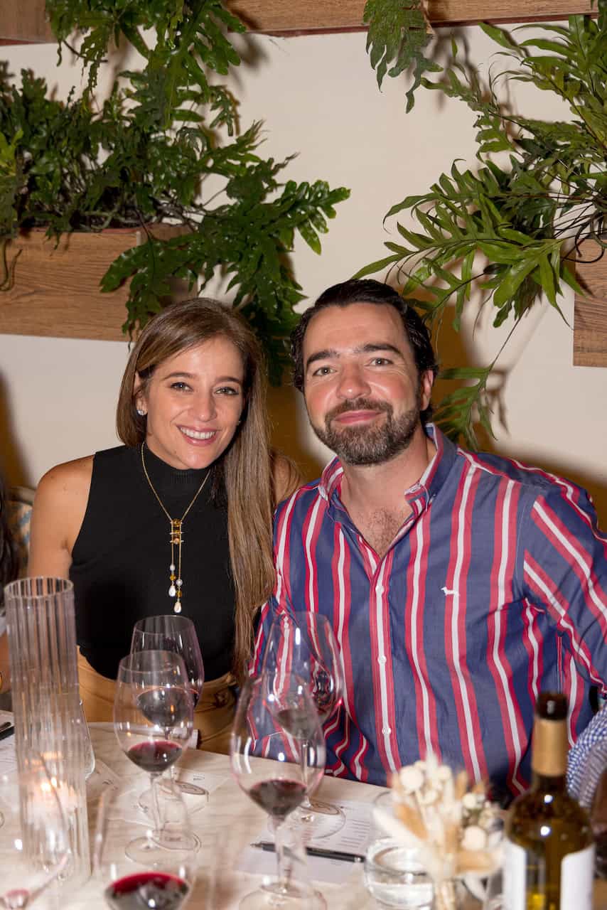 Vanessa Méndez y Claudio Suárez.