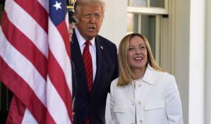 Trump dice que no tiene prisa por eliminar aranceles en conversaciones con Meloni