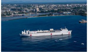 El buque hospital de Estados Unidos regresará a las costas de República Dominicana