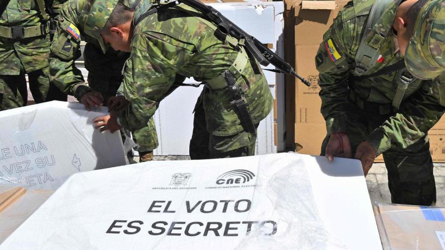 Ecuador denuncia sustracción temporal de material electoral en Venezuela Ecuador denuncia sustracción temporal de material electoral en Venezuela