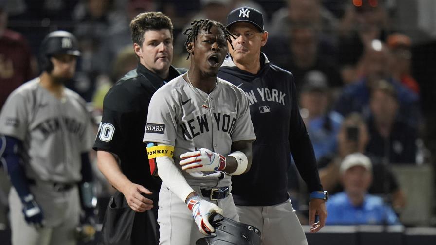 Chisholm Jr. de Yankees es suspendido un juego tras expulsión y violar política en redes sociales Chisholm Jr. de Yankees es suspendido un juego tras expulsión y violar política en redes sociales