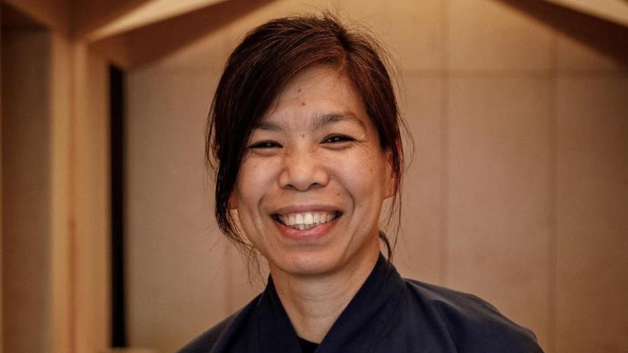 La primera chef de sushis con una estrella Michelin, una mujer de palabra La primera chef de sushis con una estrella Michelin, una mujer de palabra