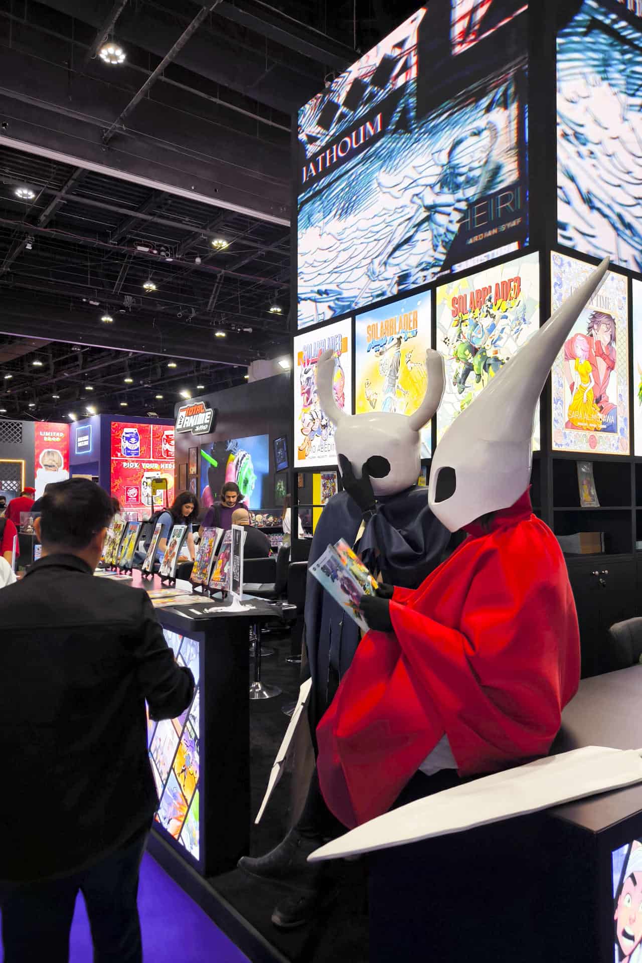  La cultura pop en Oriente Medio ha dado un paso adelante este fin de semana con la Comic-Con de Abu Dabi, la más grande de todo Oriente Medio.