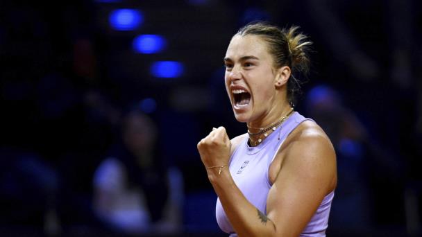 Sabalenka vence a Paolini en semis de Stuttgart y establece final contra Ostapenko