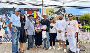 Roberto Márquez es homenajeado por su obra dedicada a las víctimas del Jet Set