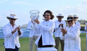 Garrick Higgo viene de atrás y se corona "Rey de Corales" por primera vez en el Corales Puntacana