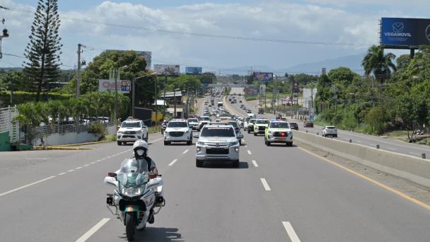 Autoridades de Santiago ponen en marcha carreteo de retorno para regular velocidad en autopista Duarte