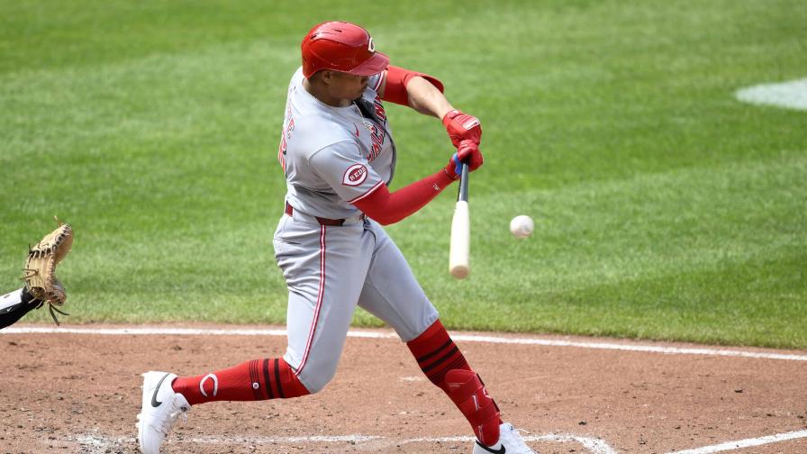 Noelvi Marte pega grand slam y remolca siete en paliza de los Rojos 24-2 sobre los Orioles Noelvi Marte pega grand slam y remolca siete en paliza de los Rojos 24-2 sobre los Orioles