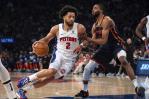 Pistons rompen récord de 15 derrotas seguidas en playoffs y vencen a Knicks en el juego dos