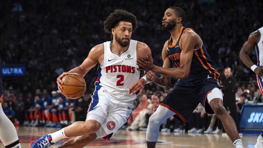 Pistons rompen récord de 15 derrotas seguidas en playoffs y vencen a Knicks en el juego dos Pistons rompen récord de 15 derrotas seguidas en playoffs y vencen a Knicks en el juego dos