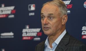 Con el MLB Speedway Classic, Rob Manfred llevará un juego de béisbol al autódromo de Bristol