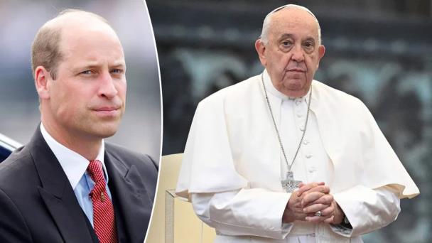 El príncipe Guillermo representará a la familia real británica en el emotivo funeral del papa Francisco en el Vaticano