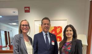 Ito Bisonó se reúne con funcionarias del Departamento de Estado de los EE. UU.