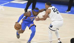 Gilgeous-Alexander anota 27 y Thunder arrolla a Grizzlies  para aventajar 2-0 en la serie