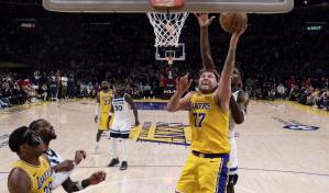 Doncic anota 31, y Lakers derrotan a Timberwolves para empatar la serie