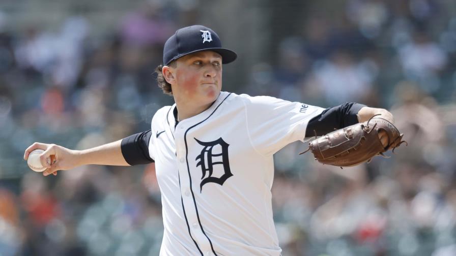 Tigres blanquean a Padres tras dominante actuación de Reese Olson