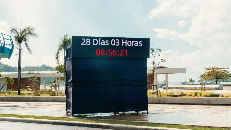 Conteo regresivo: Turismo coloca reloj de 28 días para que entreguen obras en malecón de Samaná Conteo regresivo: Turismo coloca reloj de 28 días para que entreguen obras en malecón de Samaná