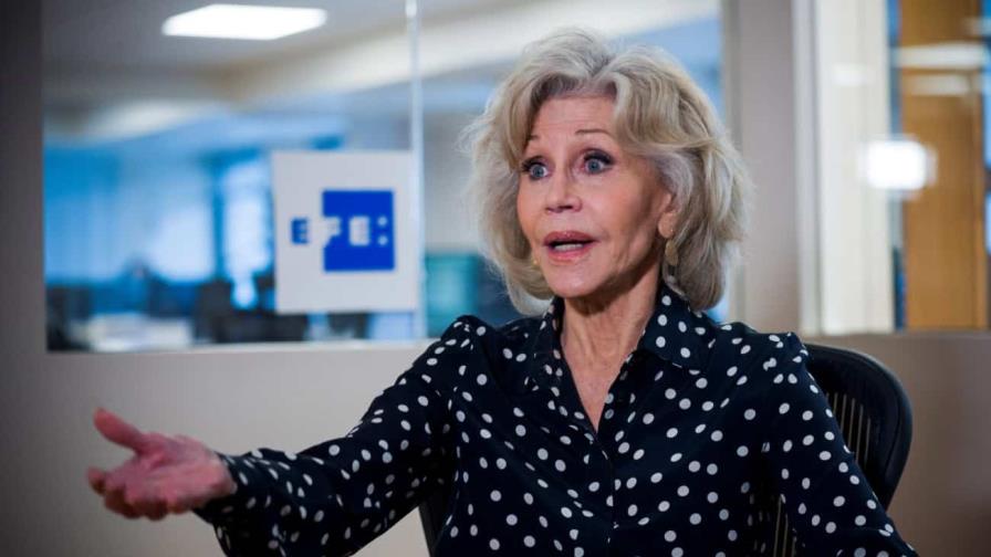 Jane Fonda acusa a Trump de haber hecho un pacto con el diablo por el clima Jane Fonda acusa a Trump de haber hecho un pacto con el diablo por el clima