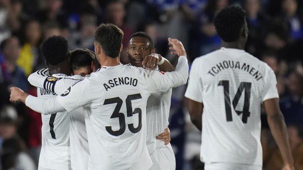 Real Madrid vence a Getafe en la Liga antes de la final de Copa del Rey contra Barcelona