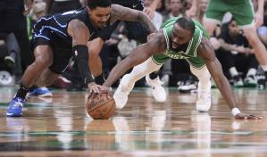 Brown anota 36 puntos y Celtics derrotan 109-100 Magic, aun sin Tatum en duelo de playoffs