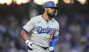 Cachorros superan 7-6 a Dodgers, pese a jonrón y cuatro empujada de Teoscar Hernández