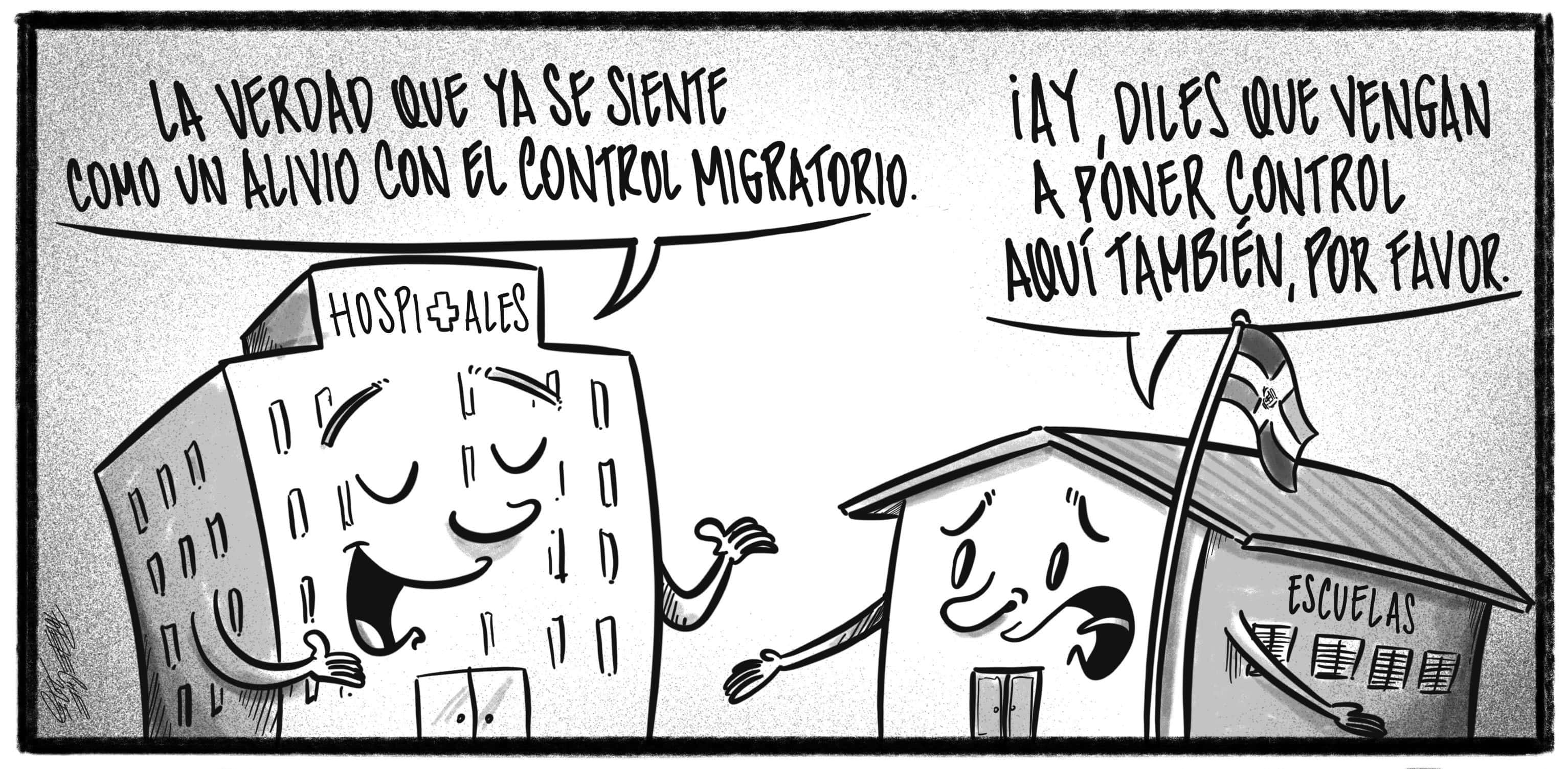 Caricatura de Noticiero Poteleche 24 abril 2025